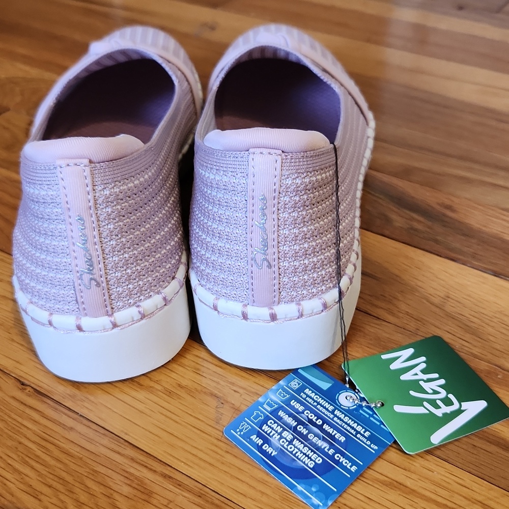 Skechers Pacific Charm 2.0 Knot  Slip-Ons Shoes Size 9.5 M NIB NWT - so Cute! - Picture 8 of 8